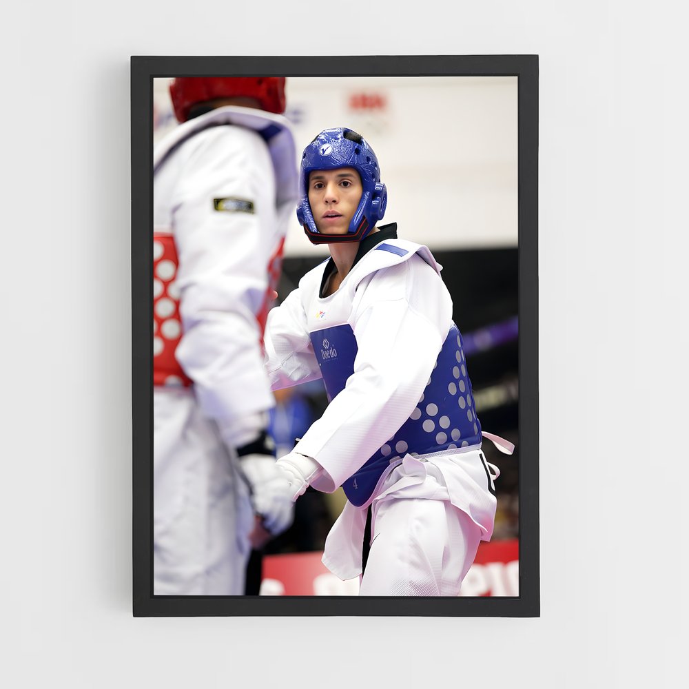 Poster Cheerful Spirit – affiche Taekwondo (vue 2)